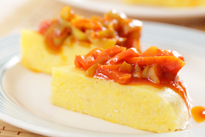 Polenta mit Paprika