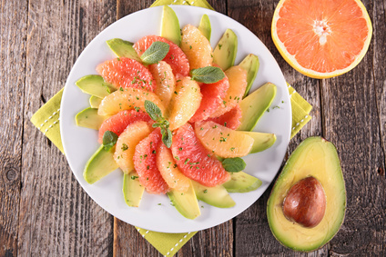 Avocado Grapefruit Salat